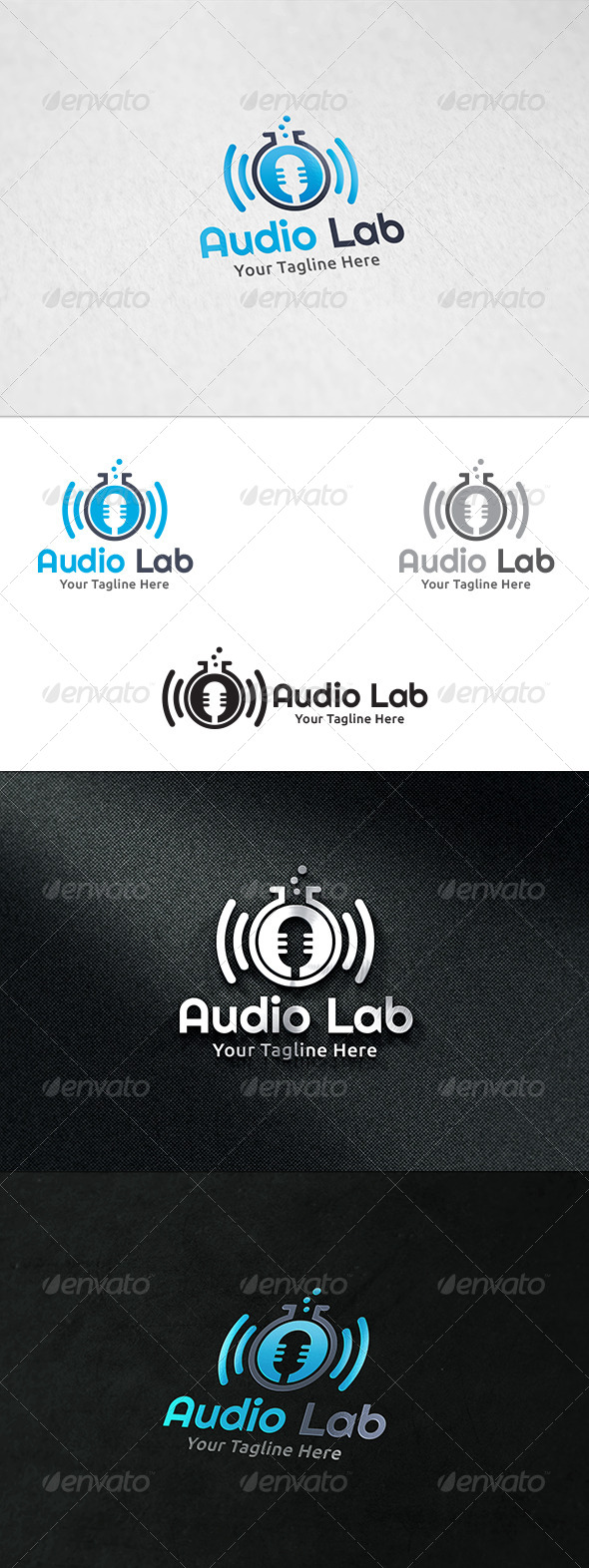 GraphicRiver Audio Lab Logo Template 8591130 GraphicRiver Audio Lab Logo Template 8591130