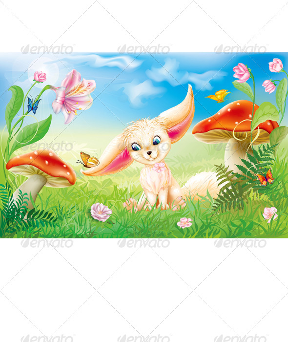 GraphicRiver Baby Fox 8591579 GraphicRiver Baby Fox 8591579