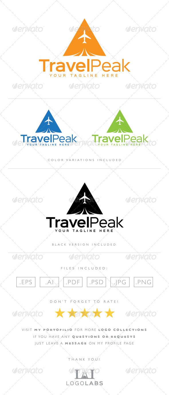 GraphicRiver Travel Logo 8592368 GraphicRiver Travel Logo 8592368