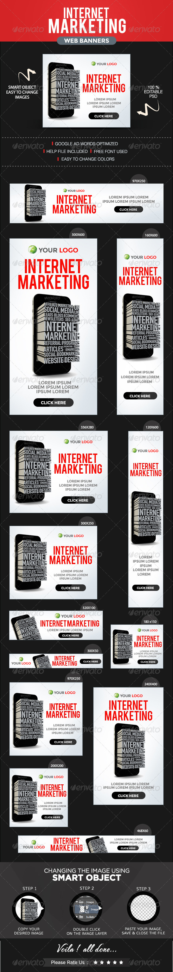 GraphicRiver Internet Marketing Banners 8592554 GraphicRiver Internet Marketing Banners 8592554