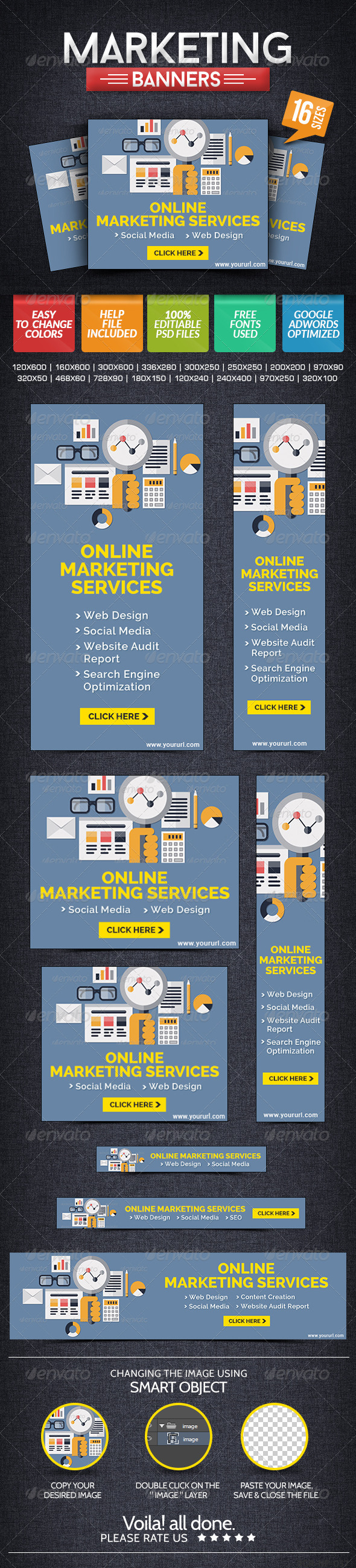 GraphicRiver Marketing Banners 8592611 GraphicRiver Marketing Banners 8592611
