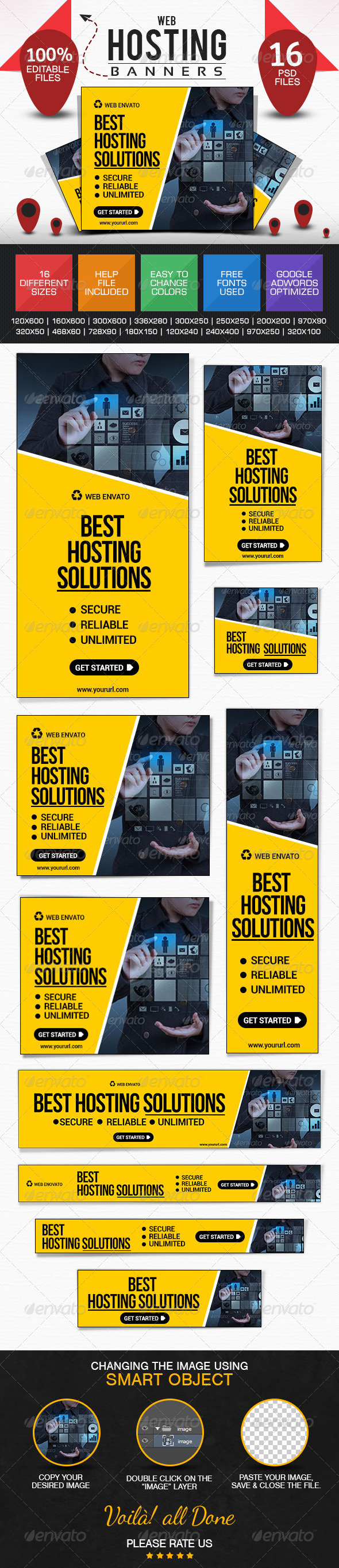 GraphicRiver Web Hosting Banners 8592666 GraphicRiver Web Hosting Banners 8592666