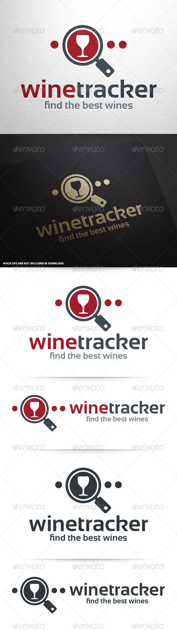 GraphicRiver Wine Tracker Logo Template 8592785 GraphicRiver Wine Tracker Logo Template 8592785