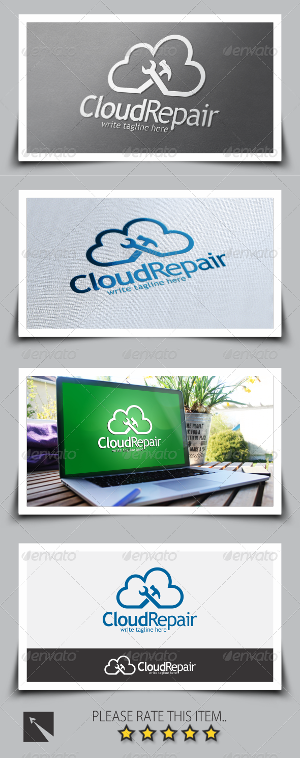 GraphicRiver Cloud Tools Logo Template 8593232 GraphicRiver Cloud Tools Logo Template 8593232