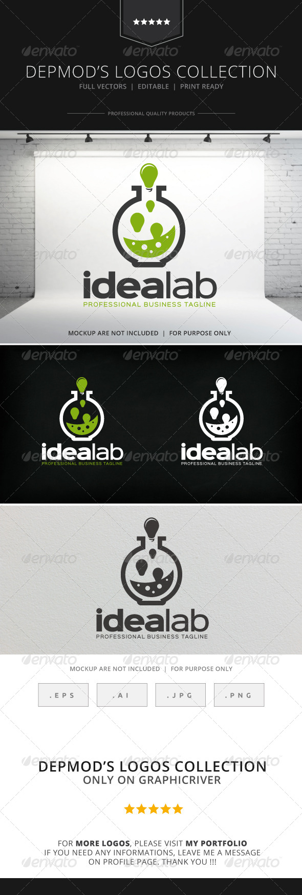 GraphicRiver Idea Lab Logo 8593823 GraphicRiver Idea Lab Logo 8593823