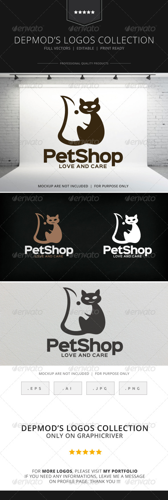GraphicRiver Pet Shop Logo V.04 8597289 GraphicRiver Pet Shop Logo V.04 8597289