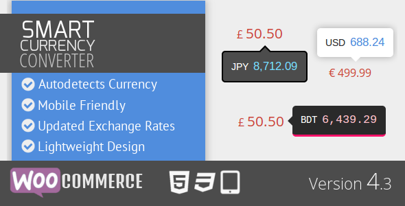 Smart Currency Converter for WooCommerce Smart Currency Converter for WooCommerce