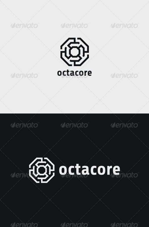 GraphicRiver Octacore Logo 8598070 GraphicRiver Octacore Logo 8598070