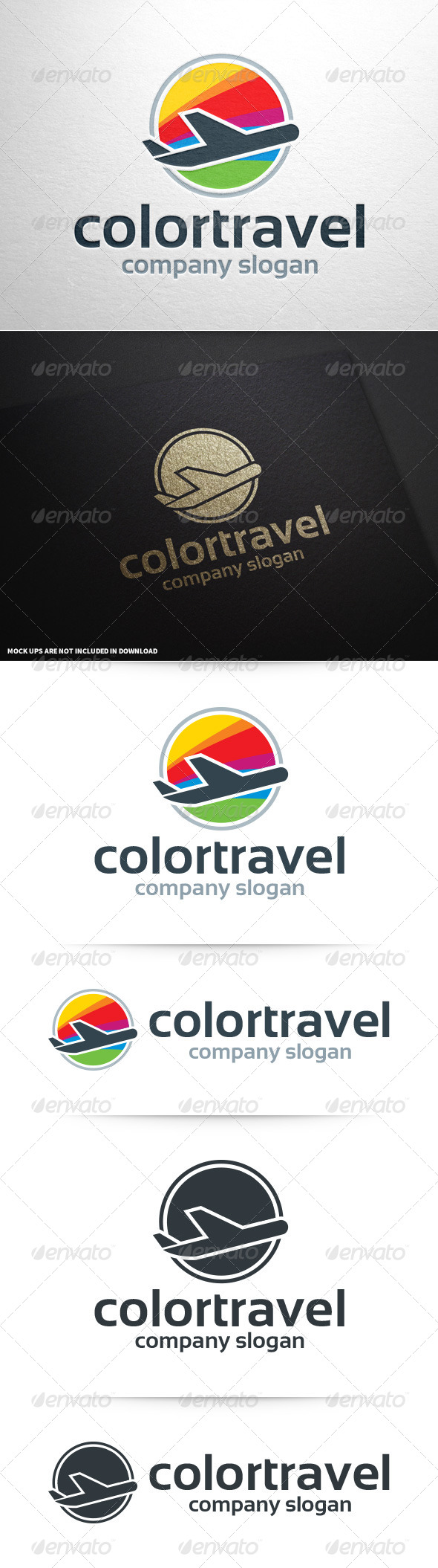 GraphicRiver Color Travel Logo Template 8603179 GraphicRiver Color Travel Logo Template 8603179