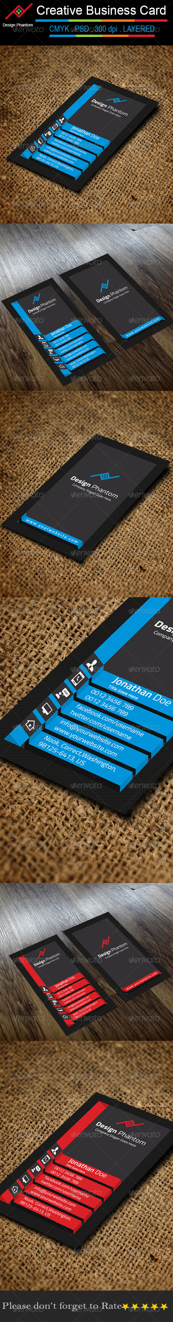 GraphicRiver Creative Business Card 8603202 GraphicRiver Creative Business Card 8603202
