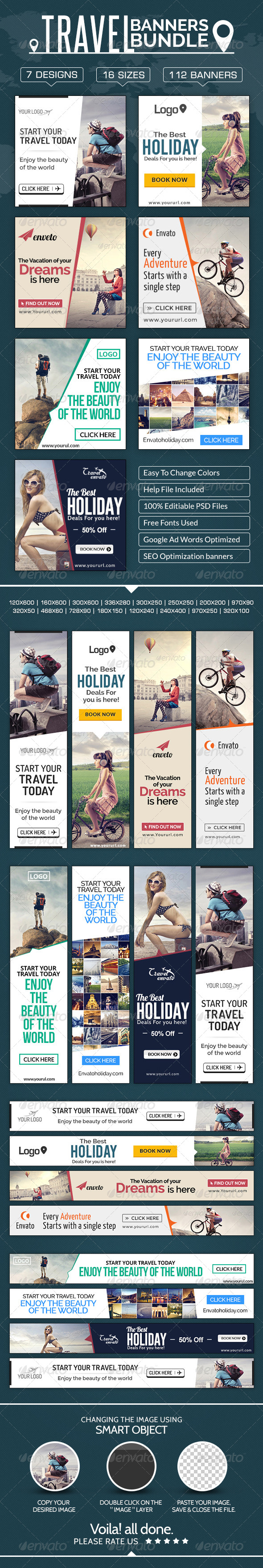 GraphicRiver Travel Banners Mega Bundle 7 sets 8603590 GraphicRiver Travel Banners Mega Bundle 7 sets 8603590