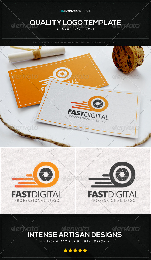 GraphicRiver Fast Digital Logo Template 8603836 GraphicRiver Fast Digital Logo Template 8603836