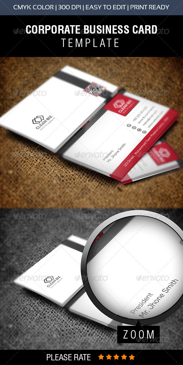 GraphicRiver Corporate Business Card 8603891 GraphicRiver Corporate Business Card 8603891