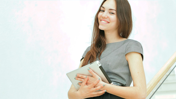 Businesswoman Smiling at the Camera Businesswoman Smiling at the Camera