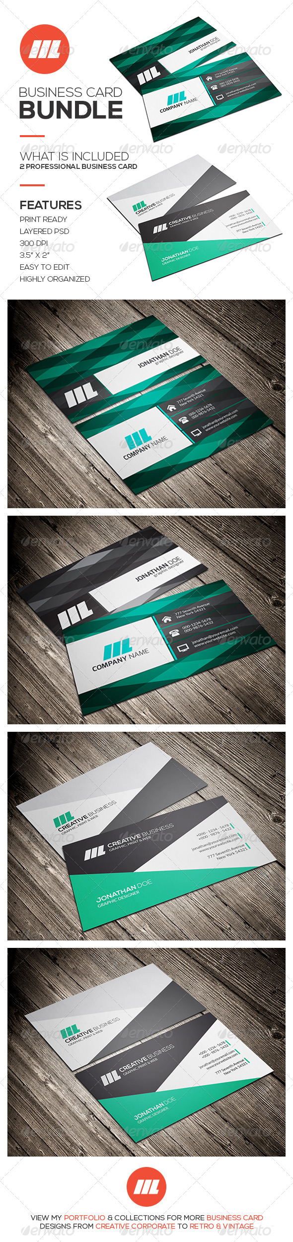 GraphicRiver Business Card Bundle Vol 01 8603943 GraphicRiver Business Card Bundle Vol 01 8603943