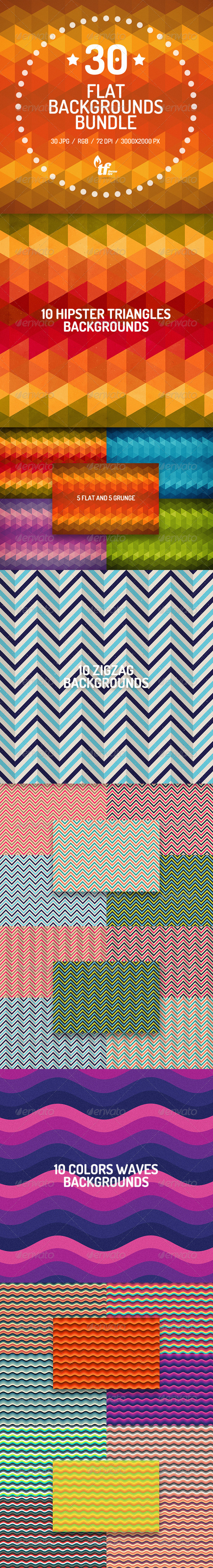 GraphicRiver 30 Flat Backgrounds Bundle 8604470 GraphicRiver 30 Flat Backgrounds Bundle 8604470
