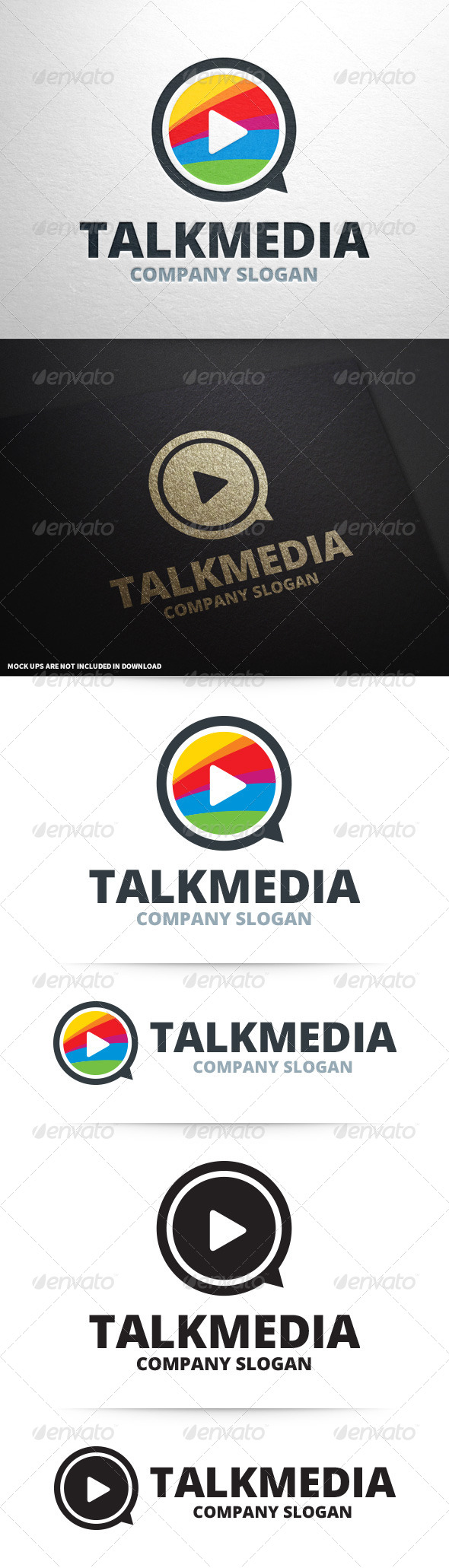 GraphicRiver Talk Media Logo Template 8604843 GraphicRiver Talk Media Logo Template 8604843