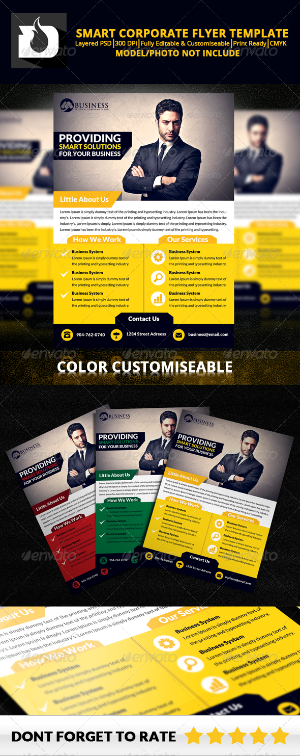 GraphicRiver Smart Business Flyer Template V2.1 8605849 GraphicRiver Smart Business Flyer Template V2.1 8605849