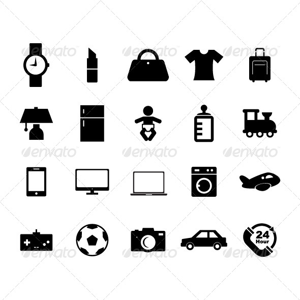 GraphicRiver Online Shop Icon 8606380 GraphicRiver Online Shop Icon 8606380