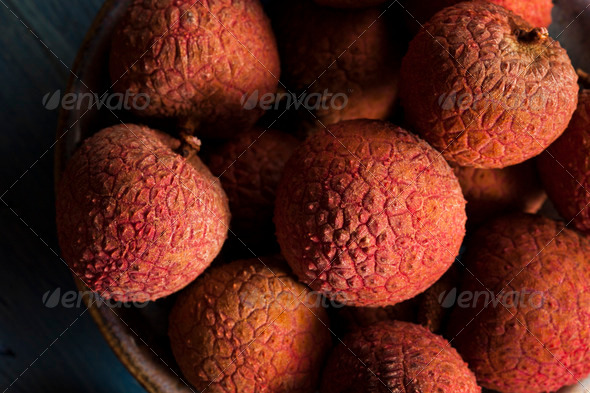 Healthy Organic Red Lychee (Misc) Photo Download