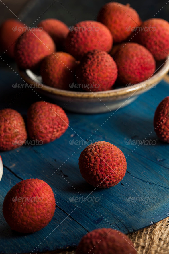 Healthy Organic Red Lychee (Misc) Photo Download