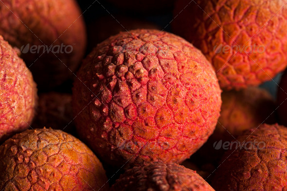Healthy Organic Red Lychee (Misc) Photo Download
