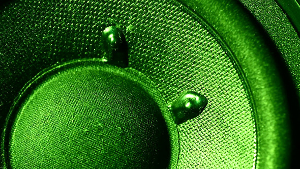 Woofer Cone In Motion 3 Woofer Cone In Motion 3
