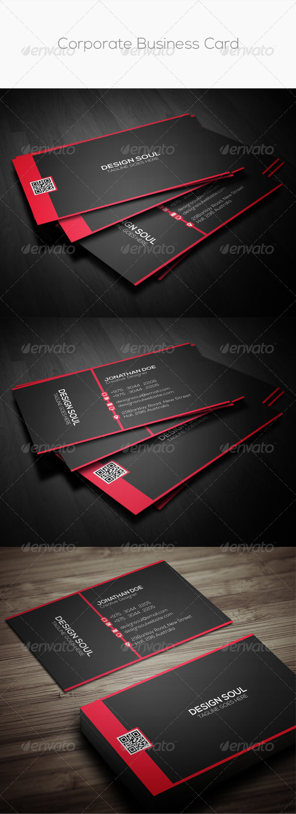GraphicRiver Corporate Business Card 8609253 GraphicRiver Corporate Business Card 8609253