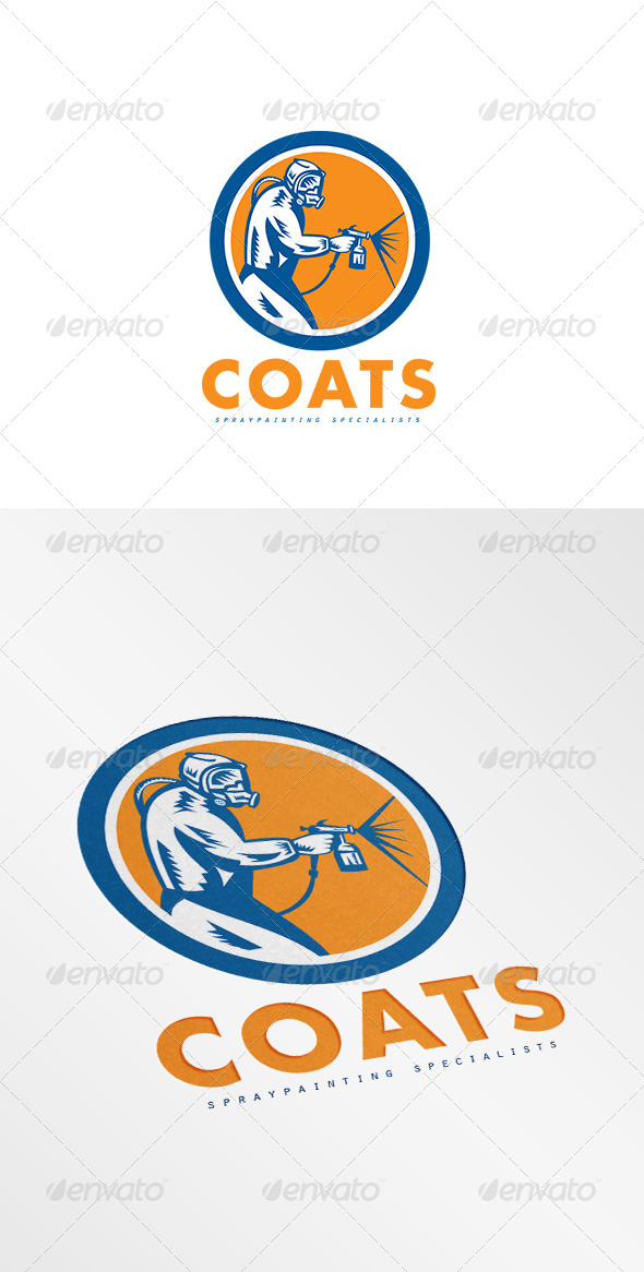 GraphicRiver Coats Spray Painting Logo 8609280 GraphicRiver Coats Spray Painting Logo 8609280