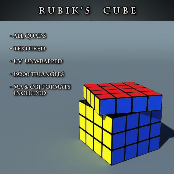 3DOcean Rubik s Cube 8610181 3DOcean Rubik s Cube 8610181