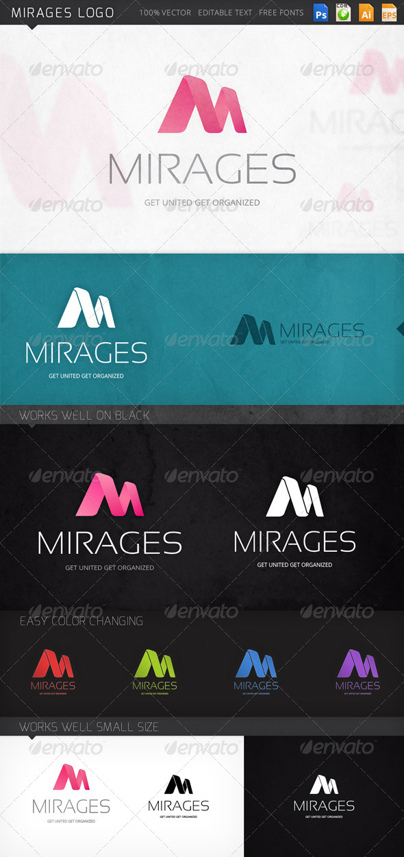 Mirages Logo (Letters)