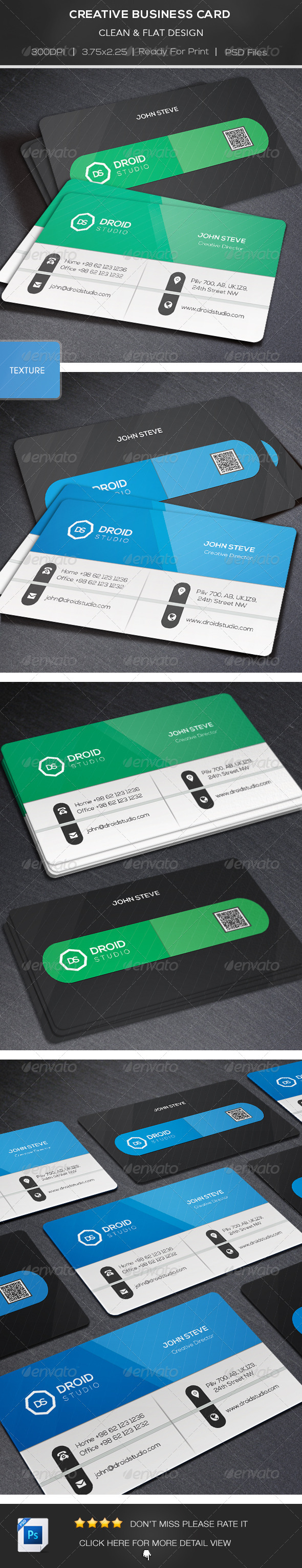 GraphicRiver Creative Business Card 8611028 GraphicRiver Creative Business Card 8611028