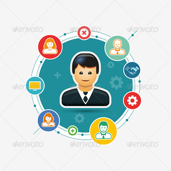 Business People Organization Business People Organization