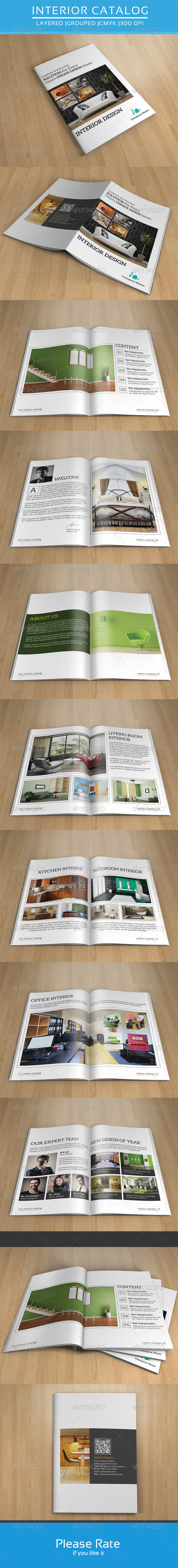 Bifold Brochure for Interior Design-V112 (Corporate)