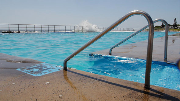 Seaside Pool and Waves Seaside Pool and Waves