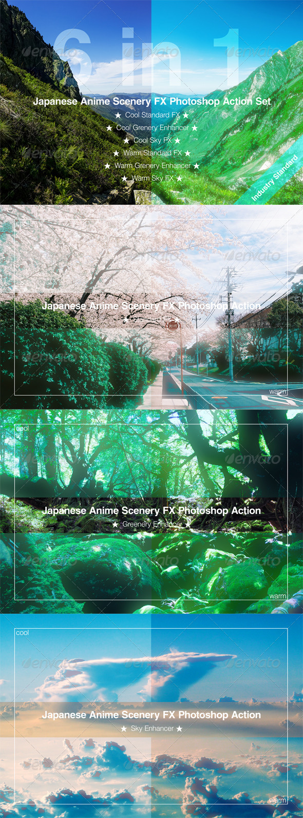 GraphicRiver Japanese Anime Scenery FX Photoshop Action Set 8569474 GraphicRiver Japanese Anime Scenery FX Photoshop Action Set 8569474