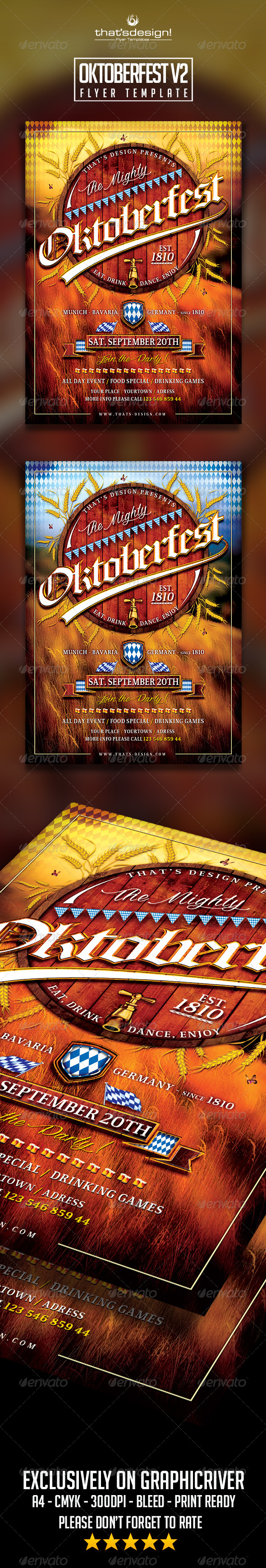 GraphicRiver Oktoberfest Flyer Template V2 8612739 GraphicRiver Oktoberfest Flyer Template V2 8612739