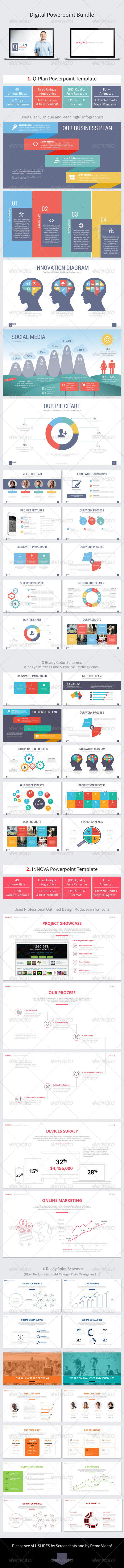 GraphicRiver Digital Powerpoint Bundle 8613162 GraphicRiver Digital Powerpoint Bundle 8613162