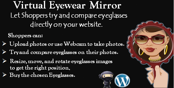 Virtual Eyewear Try-on "WooCommerce plugin"  1.2