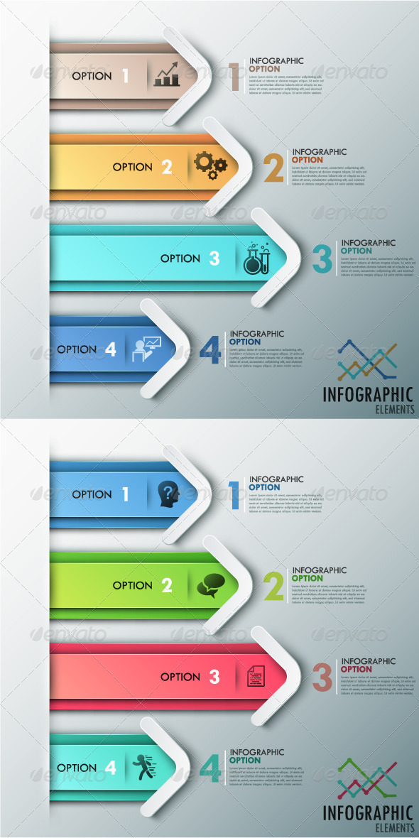 GraphicRiver Modern Infographic Options Banner 2 Colors 8615696 GraphicRiver Modern Infographic Options Banner 2 Colors 8615696