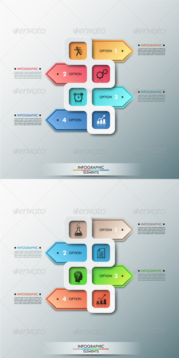 Modern Infographic Options Banner Modern Infographic Options Banner