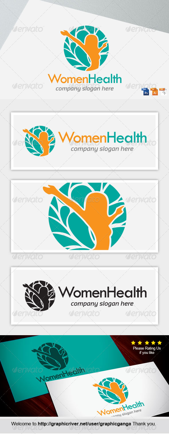 GraphicRiver WomenHealth 8618320 GraphicRiver WomenHealth 8618320