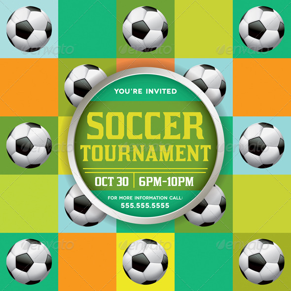 GraphicRiver Vector Soccer Tournament Illustration 8619262 GraphicRiver Vector Soccer Tournament Illustration 8619262