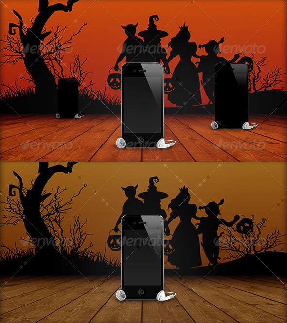 GraphicRiver HD Halloween Stage Backgrounds 8619477 GraphicRiver HD Halloween Stage Backgrounds 8619477