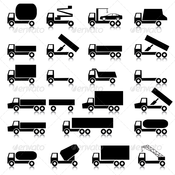 GraphicRiver Set of Transportation Symbols 8620131 GraphicRiver Set of Transportation Symbols 8620131