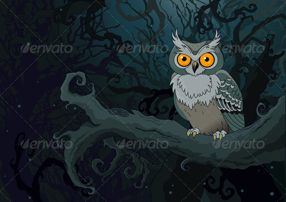 GraphicRiver Night Owl 8620133 GraphicRiver Night Owl 8620133