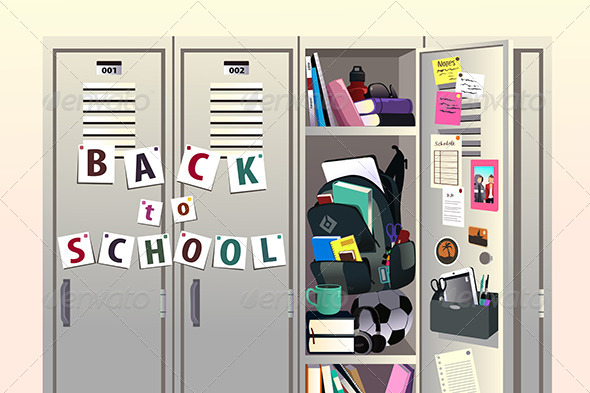 GraphicRiver Back to School Background 8620580 GraphicRiver Back to School Background 8620580