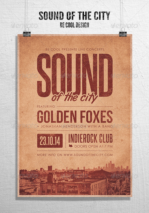 GraphicRiver Indie Flyer Poster 8620680 GraphicRiver Indie Flyer Poster 8620680