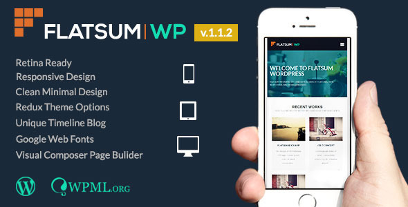 FlatSum Minimal Multipurpose WordPress Theme FlatSum Minimal Multipurpose WordPress Theme
