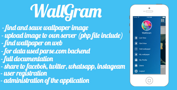 CodeCanyon WallGram social wallpaper network 8621774 CodeCanyon WallGram social wallpaper network 8621774